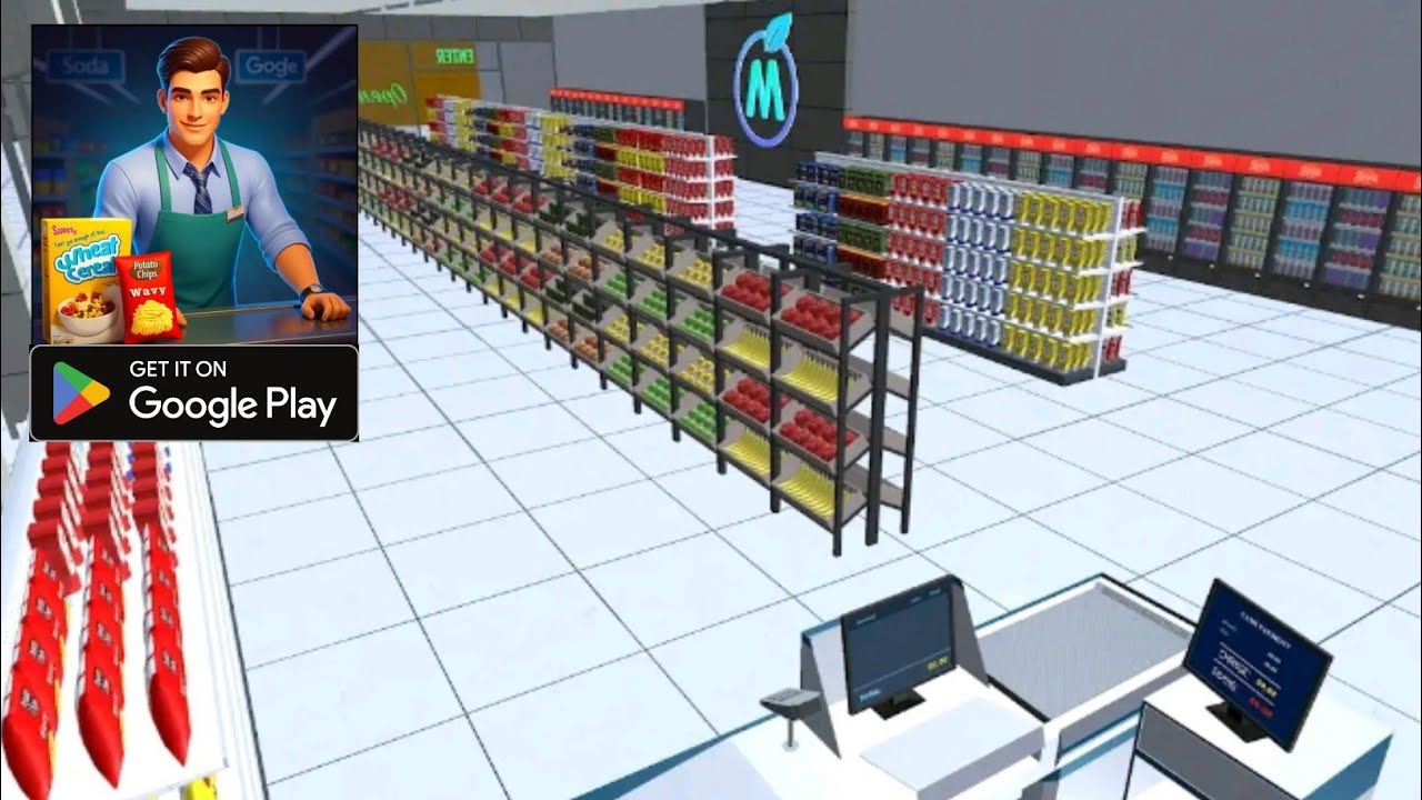 MY SUPERMALL SIMULATOR Game Play for Android version 