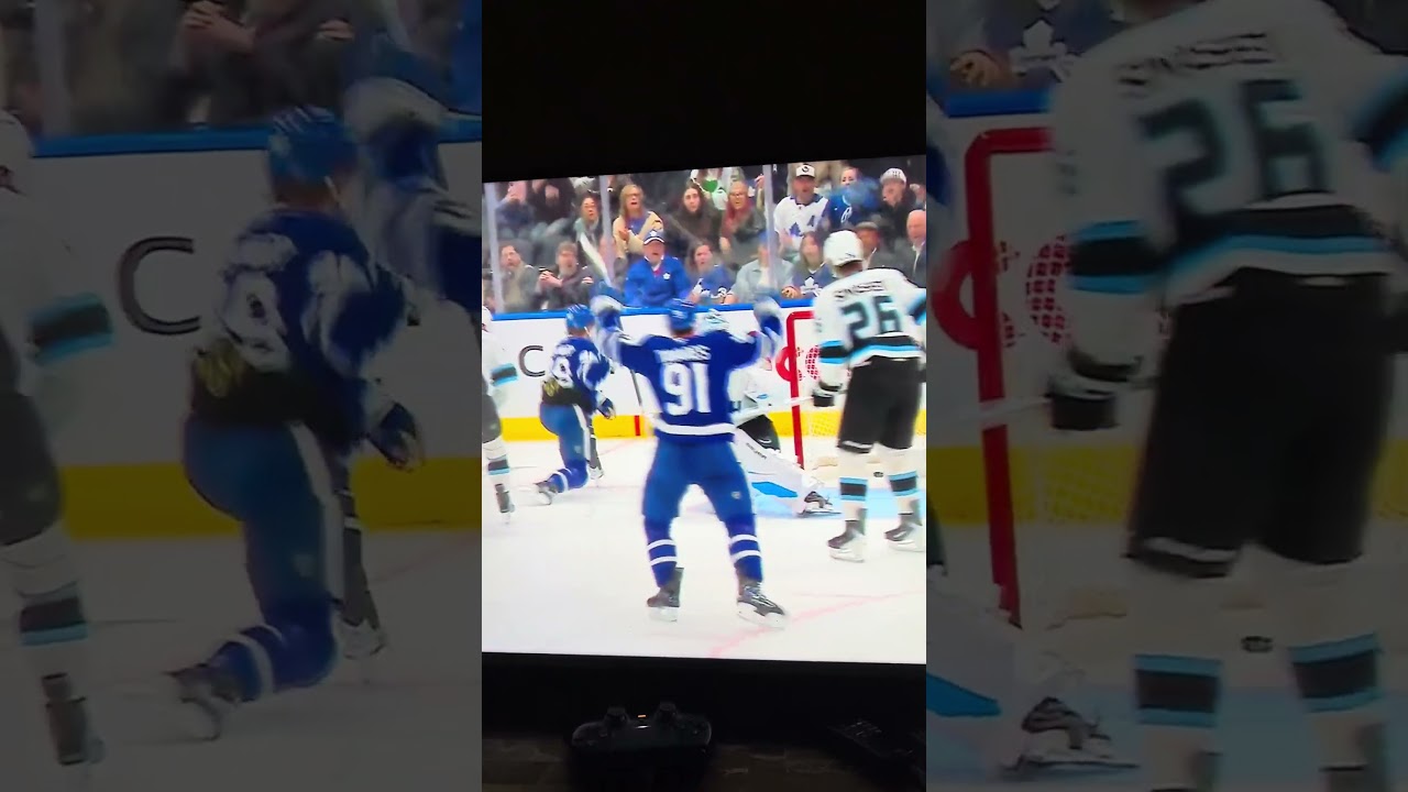 William Nylander Sneaked in and Scored a Good Goal! 