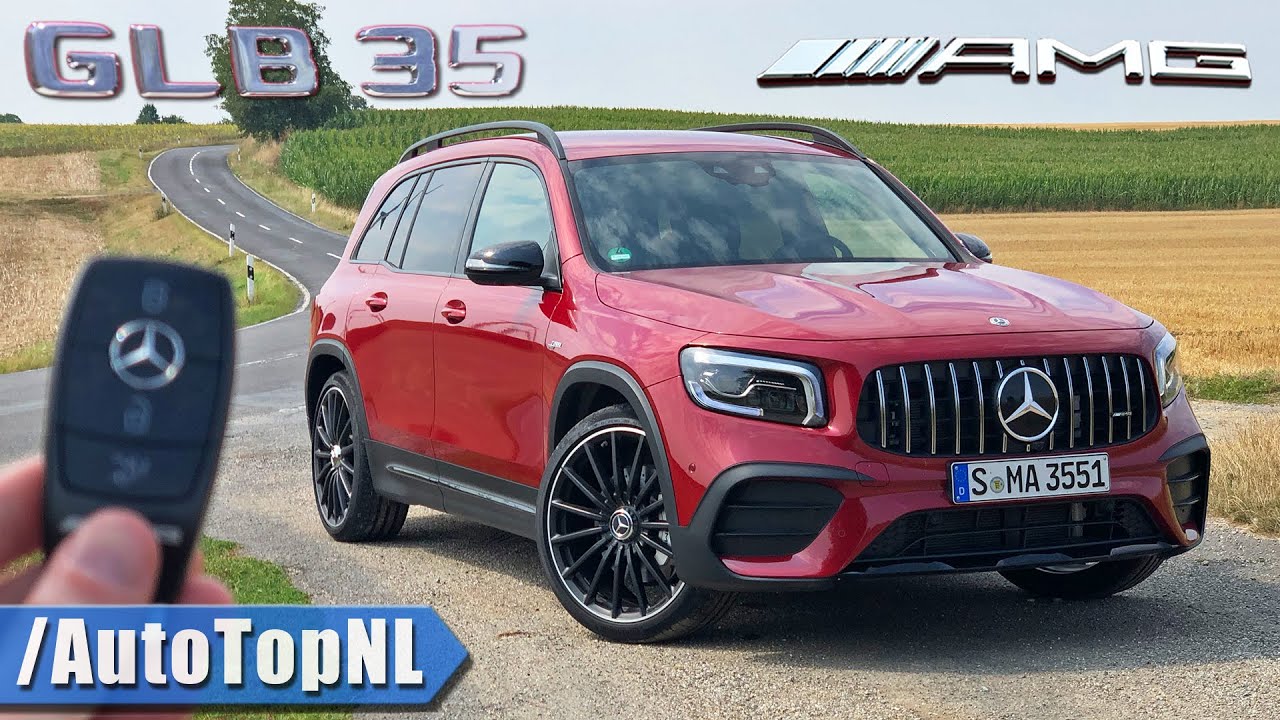 Mercedes-AMG GLB 35 4Matic REVIEW on AUTOBAHN [NO SPEED LIMIT] by AutoTopNL