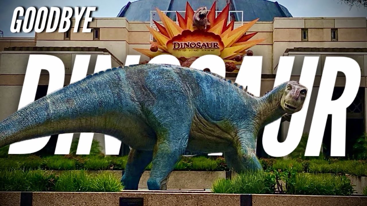 Обратный отсчет до вымирания динозавров: последний аттракцион в Animal Kingdom.