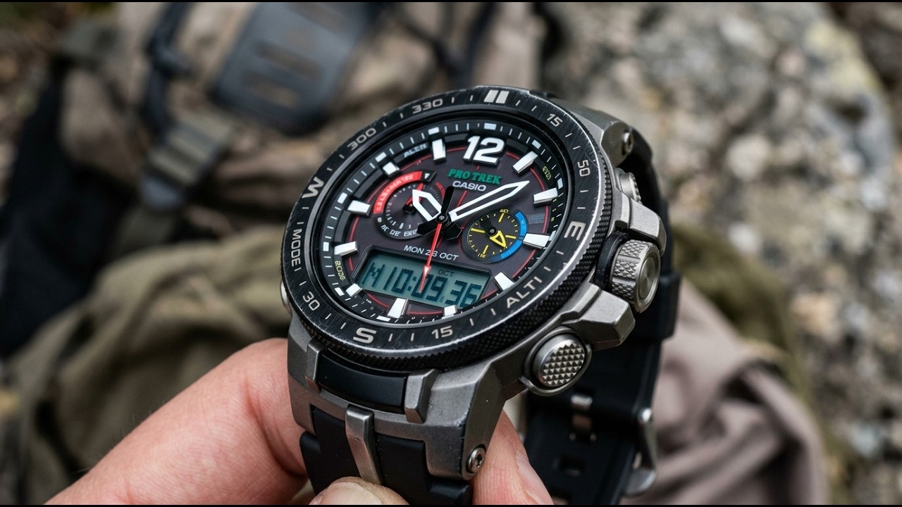 Топ-10 лучших часов Casio Pro Trek для путешественников 2026 года