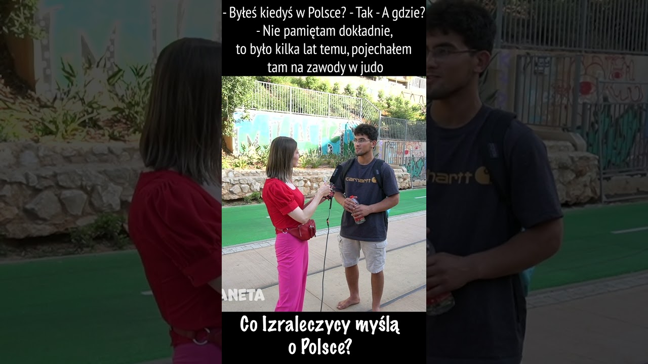Młody Izraelczyk jest zachwycony polską naturą! Co Izraelczycy myślą o Polsce, sonda