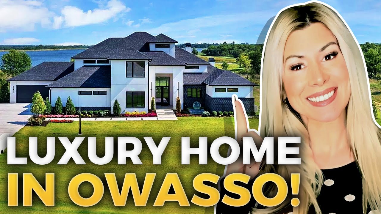 Luxury Home In Owasso Oklahoma With Lake Views: The Coves At Stone Canyon | Tulsa OK Real Estate
