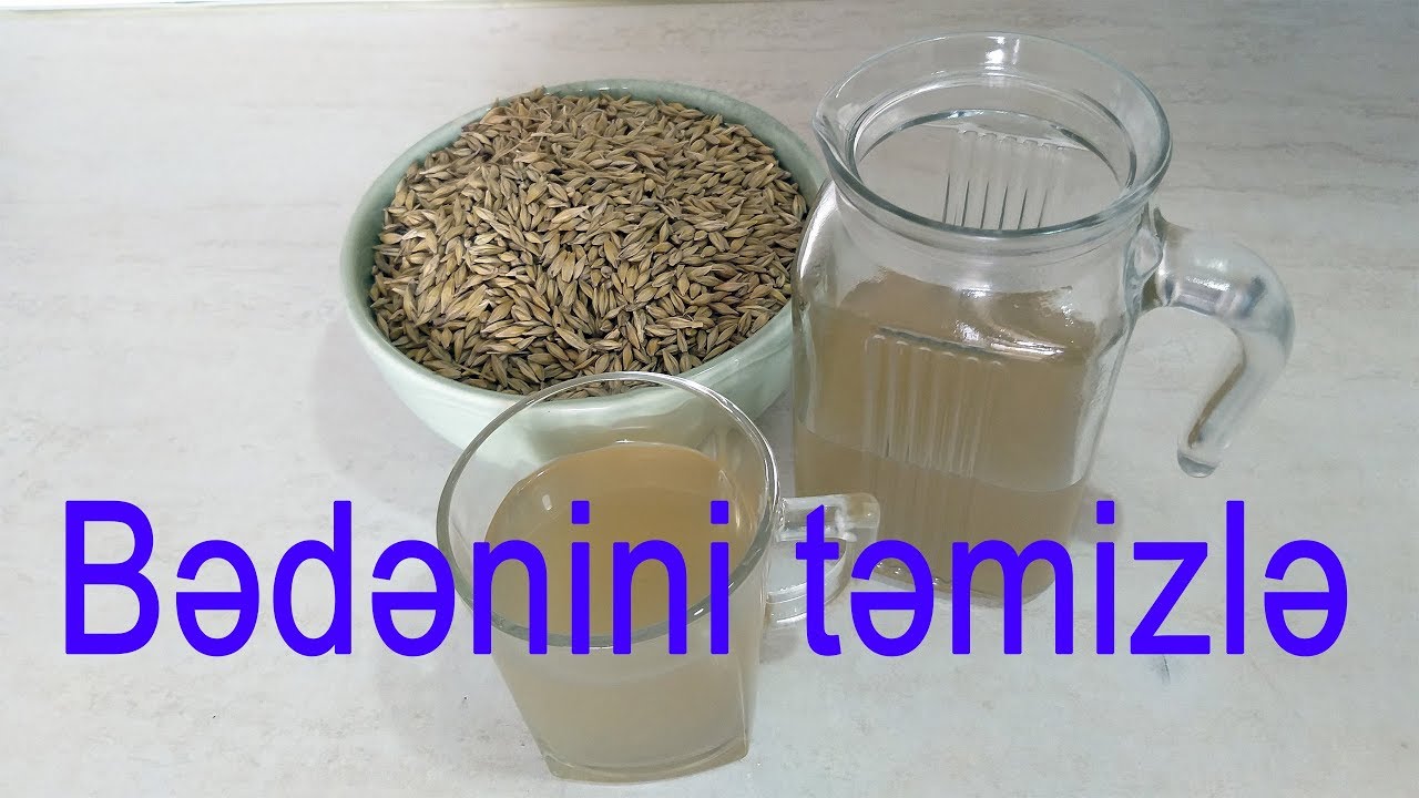 Arpa ilə bədən təmizlənməsi