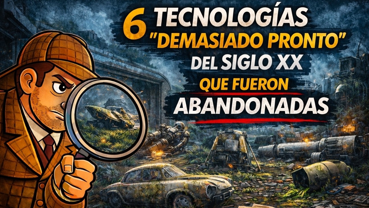 6 Tecnologías “Demasiado Pronto” del Siglo XX que Fueron Abandonadas