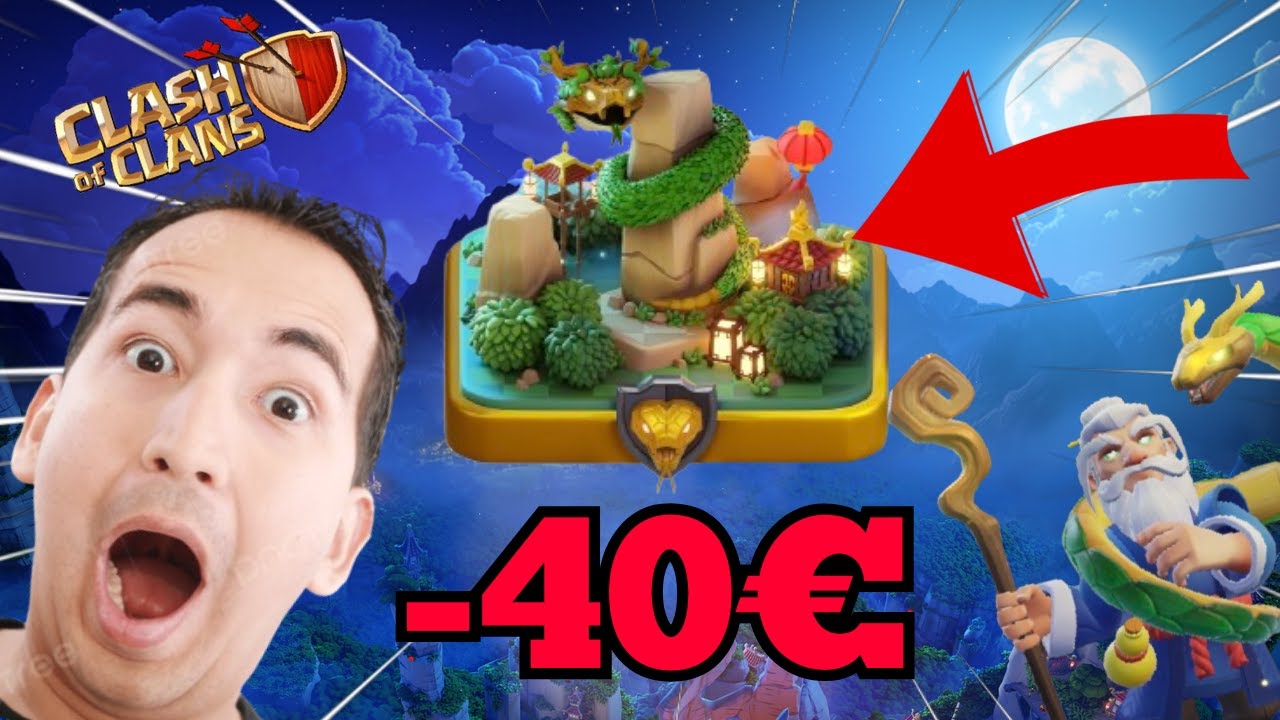 🔥 J’ACHÈTE le DÉCOR à 40€ du NOUVEL AN CHINOIS sur Clash of Clans !😱