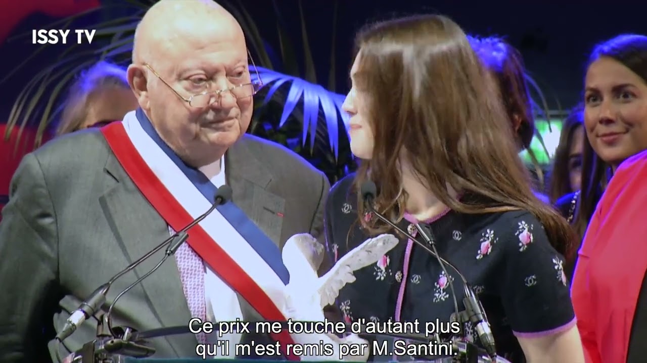 Anamaria Vartolomei et Alain Taravella sacrés Isséenne et Isséen d’or 2023