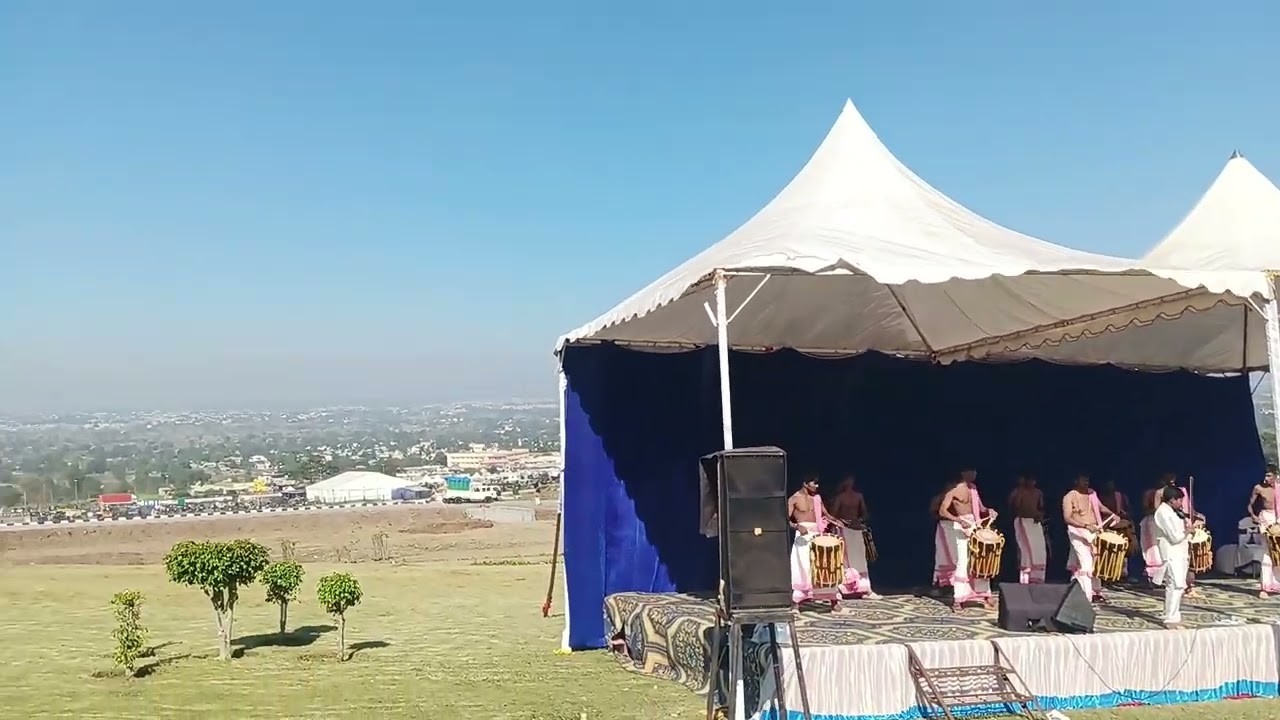 Young boy Play music at Belagavi session 