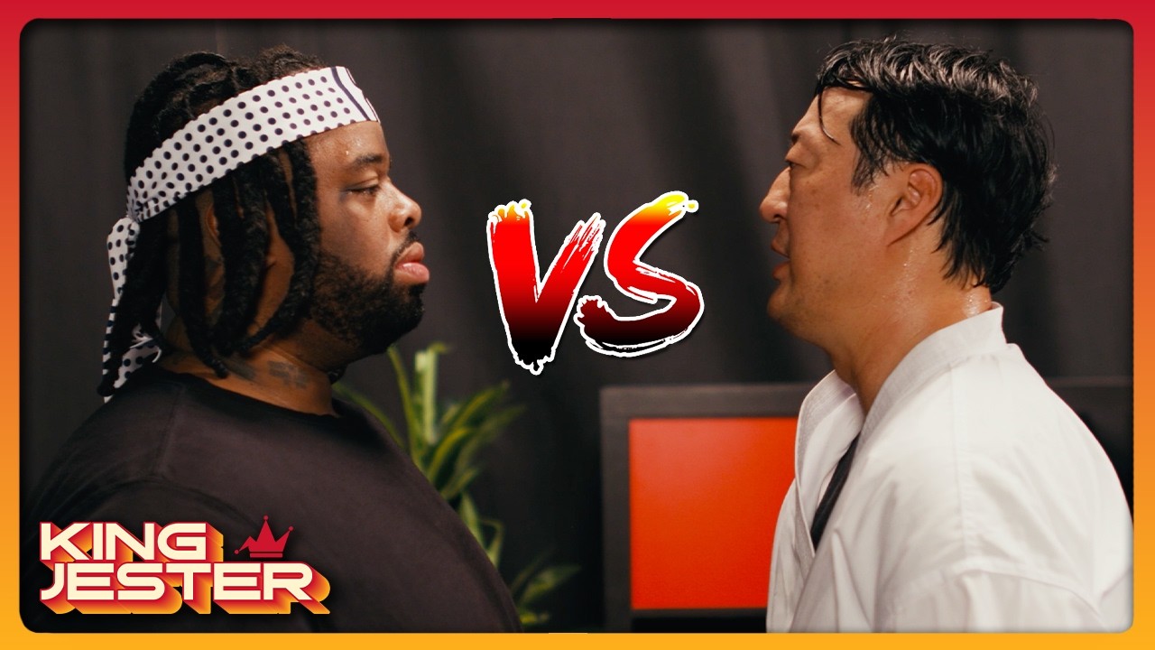 Judo Master vs Big Black Guy