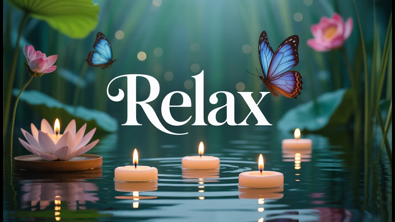 Stress Relief Music 💦 Soothing Water Sounds & Spa Vibes