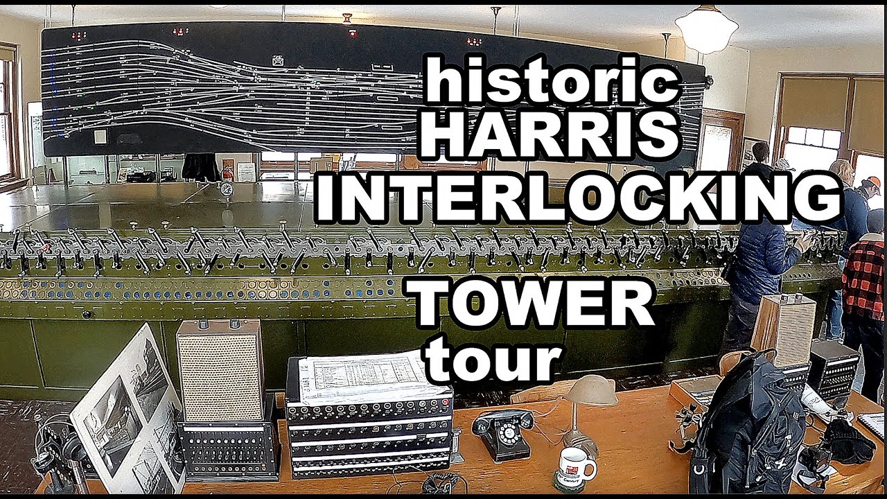 Harris Interlocking Train Tower (Pennsylvania Railroad) Guided Tour