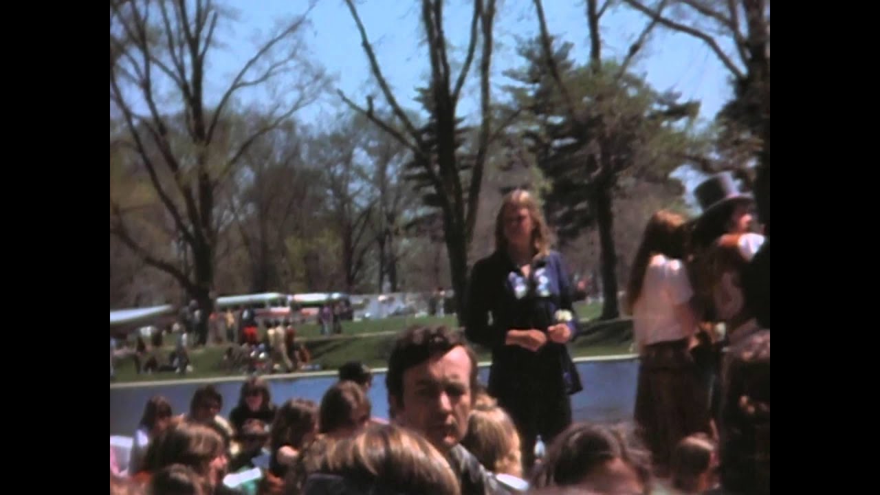 Filming of the movie Hair in DC 1978