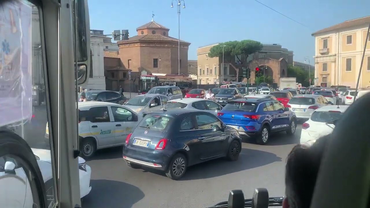 Teravision Bus Trip - Roma Termini to Fiumicino Airport