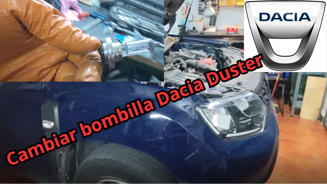 Cambio bombilla Dacia Duster