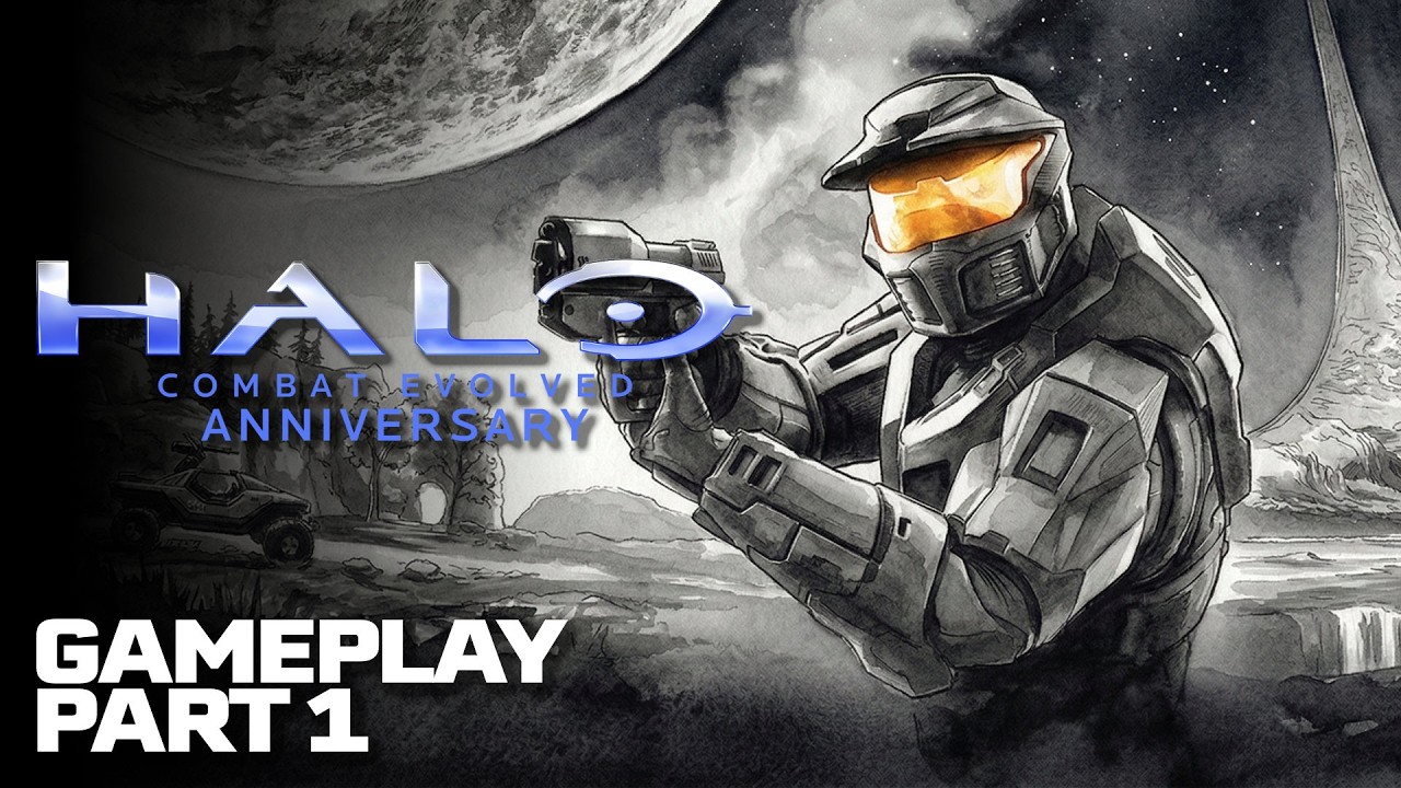 Playing Halo: Combat Evolved for the First Time - Full Gameplay Part 1