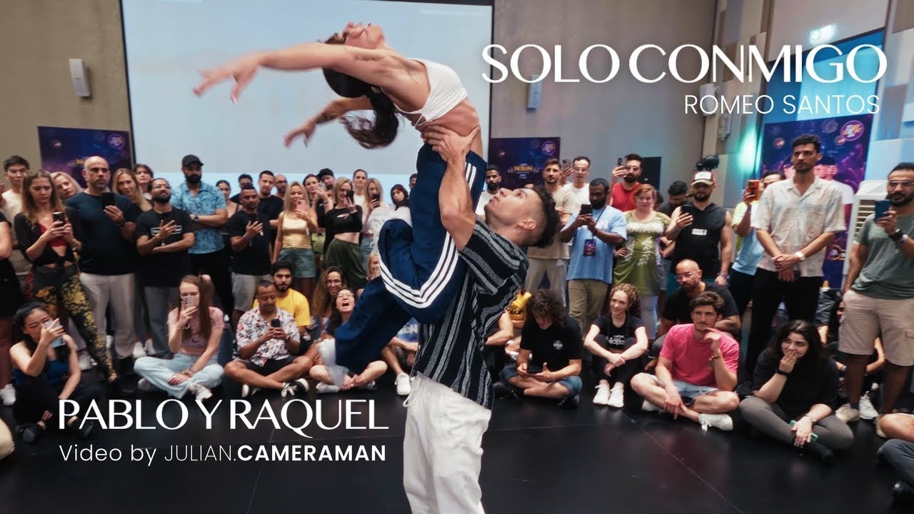 Pablo y Raquel 💎 | SOLO CONMIGO - Romeo Santos | Bachata 💛