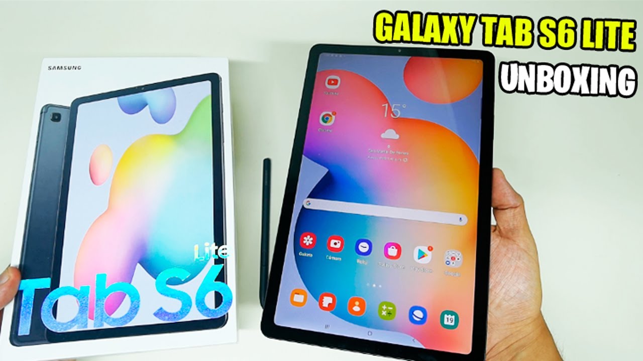 Galaxy TAB S6 LITE en Perú: Unboxing de la tablet para TELETRABAJO y ESTUDIO ¿Vale la pena?