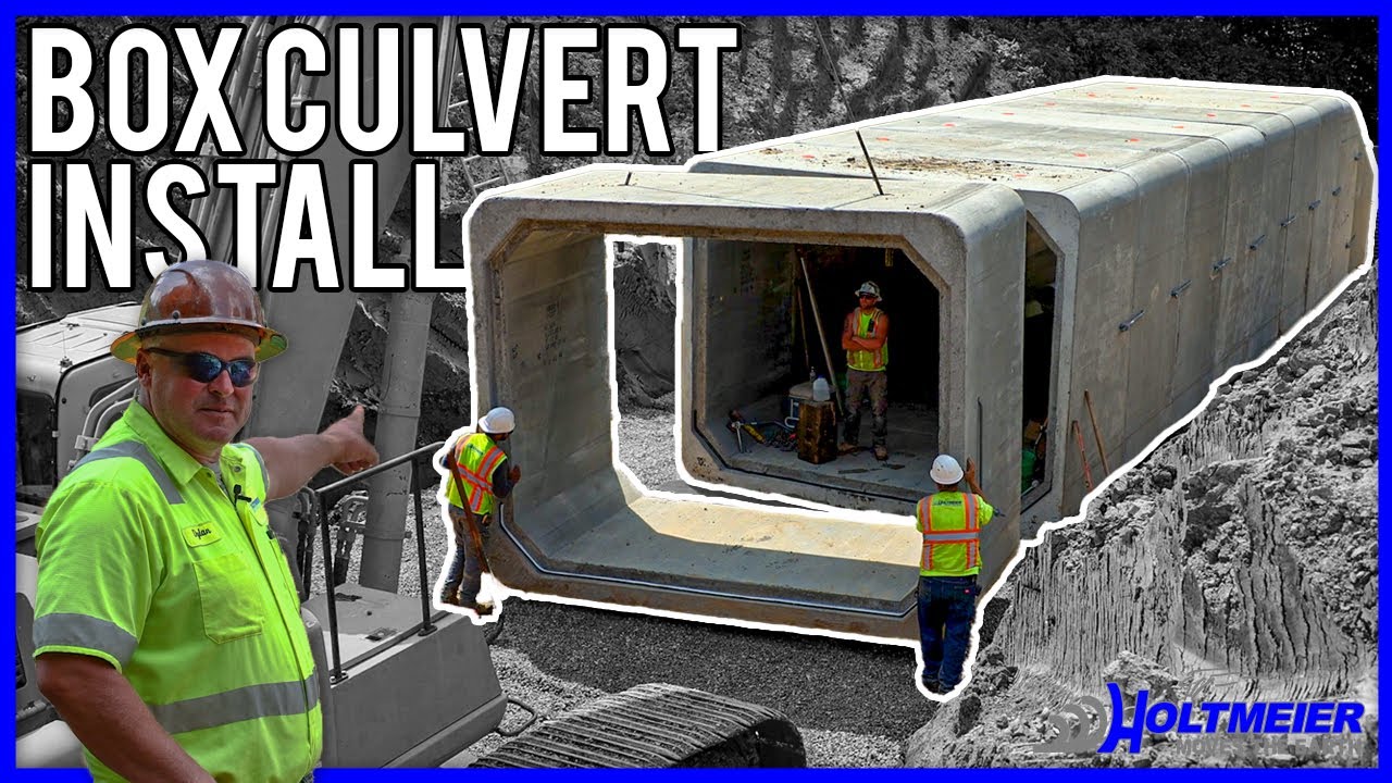 Установка водопропускной трубы Kerns Drive Box