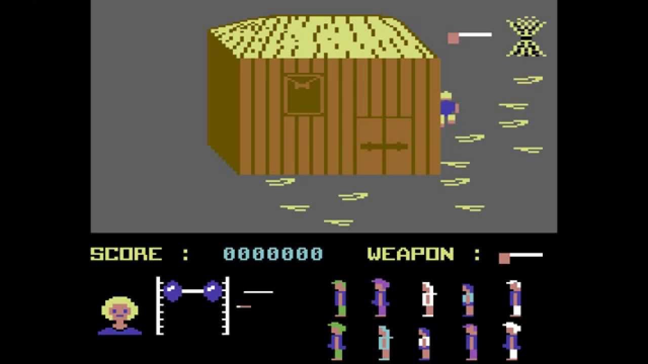 Friday the 13th Longplay (C64) [50 FPS]