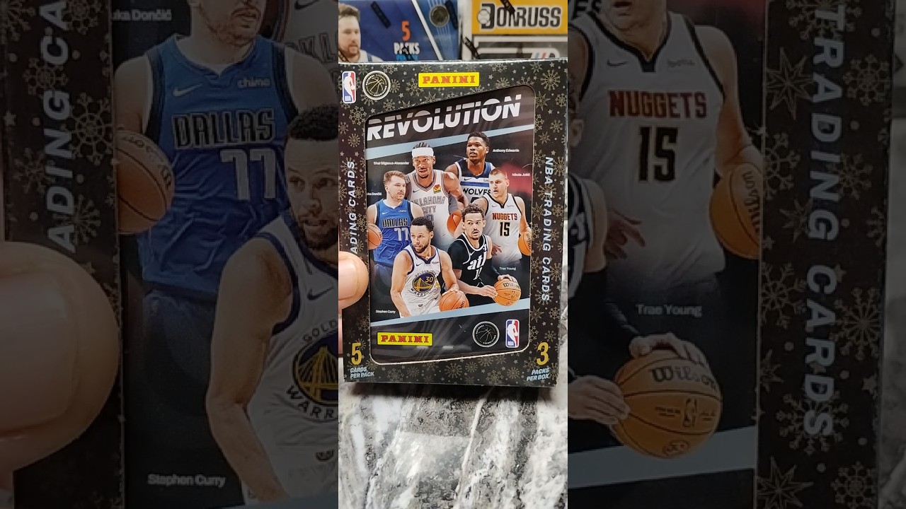 Panini Revolution Winter Tin NBA Trading Cards #sportscards #panini  #packopenning #basketballcards