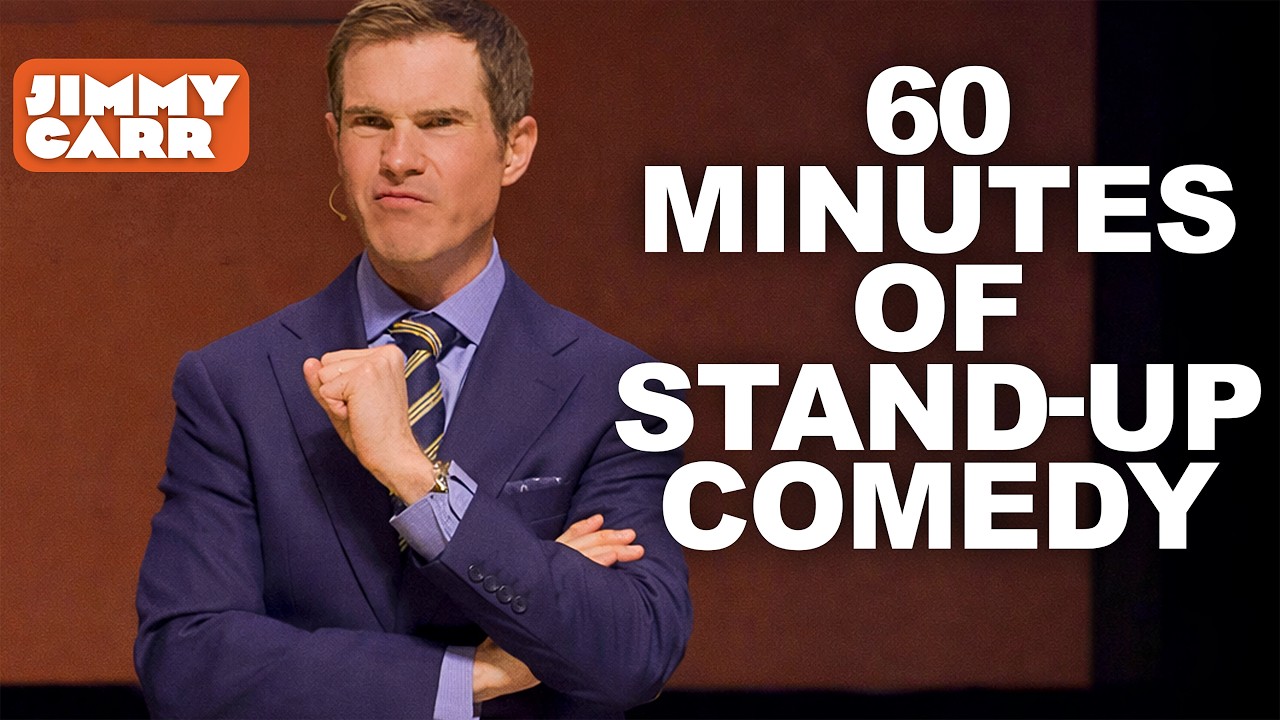 A 60 Minute Jimmy Carr Joke Blitzkrieg
