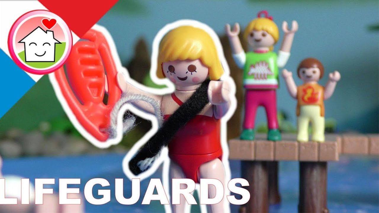 Playmobil en français Les maîtres-nageurs de Hausach - La famille Hauser