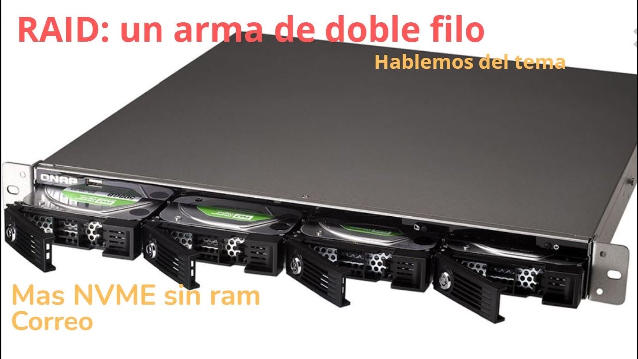 Stream #113 - Los peligros del RAID, muchos nvme sin ram, correo.