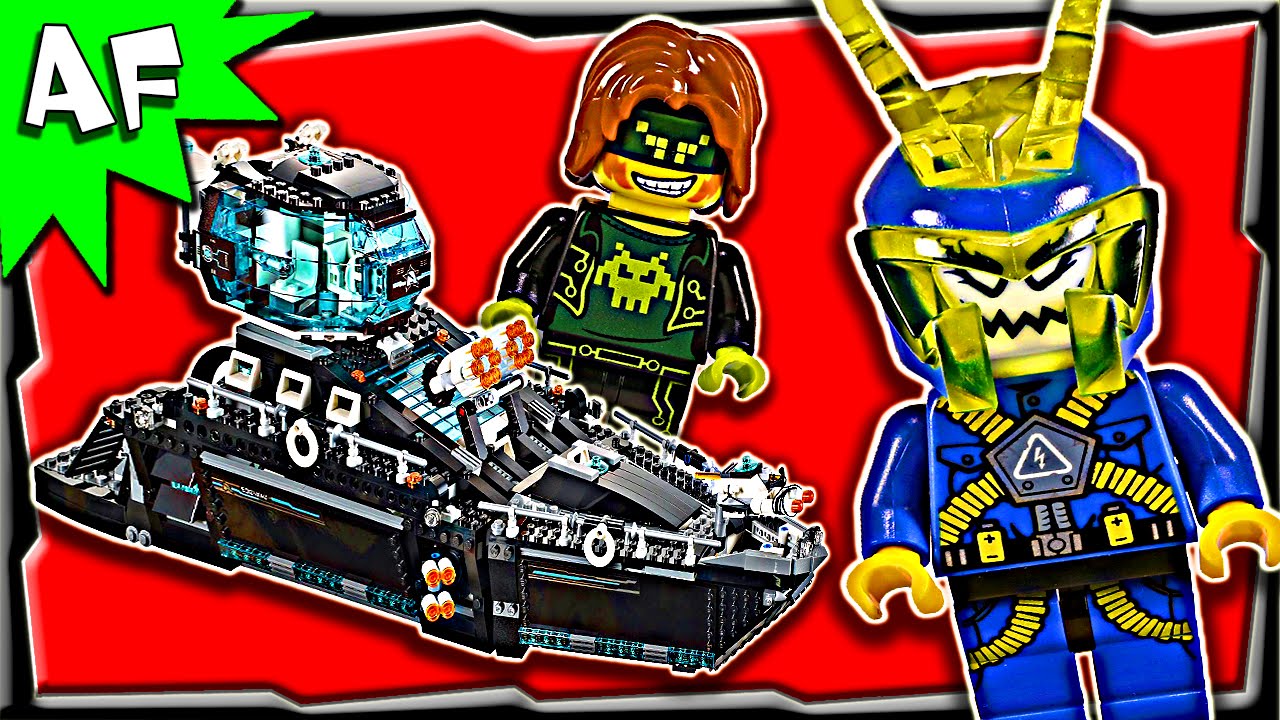 Lego Ultra Agents OCEAN HQ 70173 Stop Motion Build Review