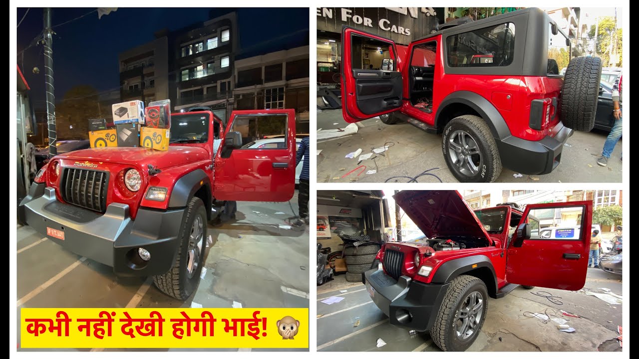 Modifying New Mahindra Thar 2021 Again 🎩 | Thar 2021 | Thar Modified | Mahindra Thar 2021 New Model