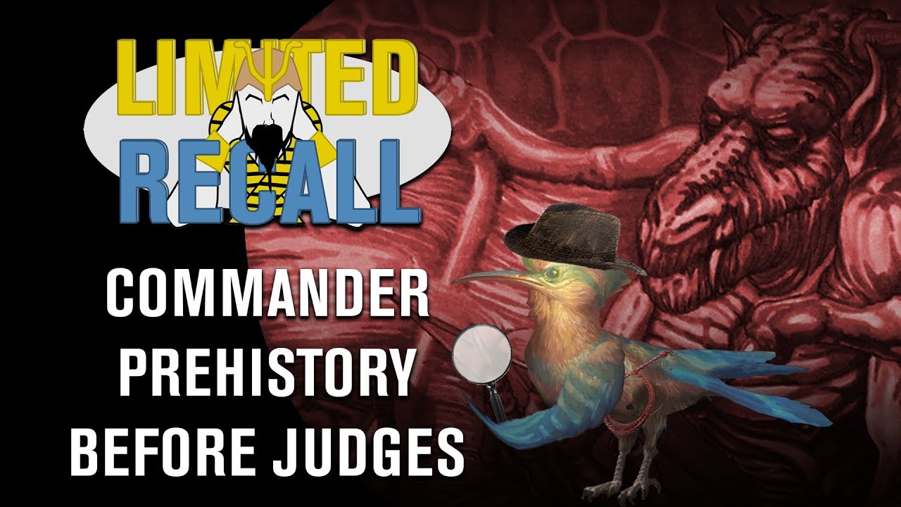 MTG History: Commander/EDH Origins - The Prehistory of Commander