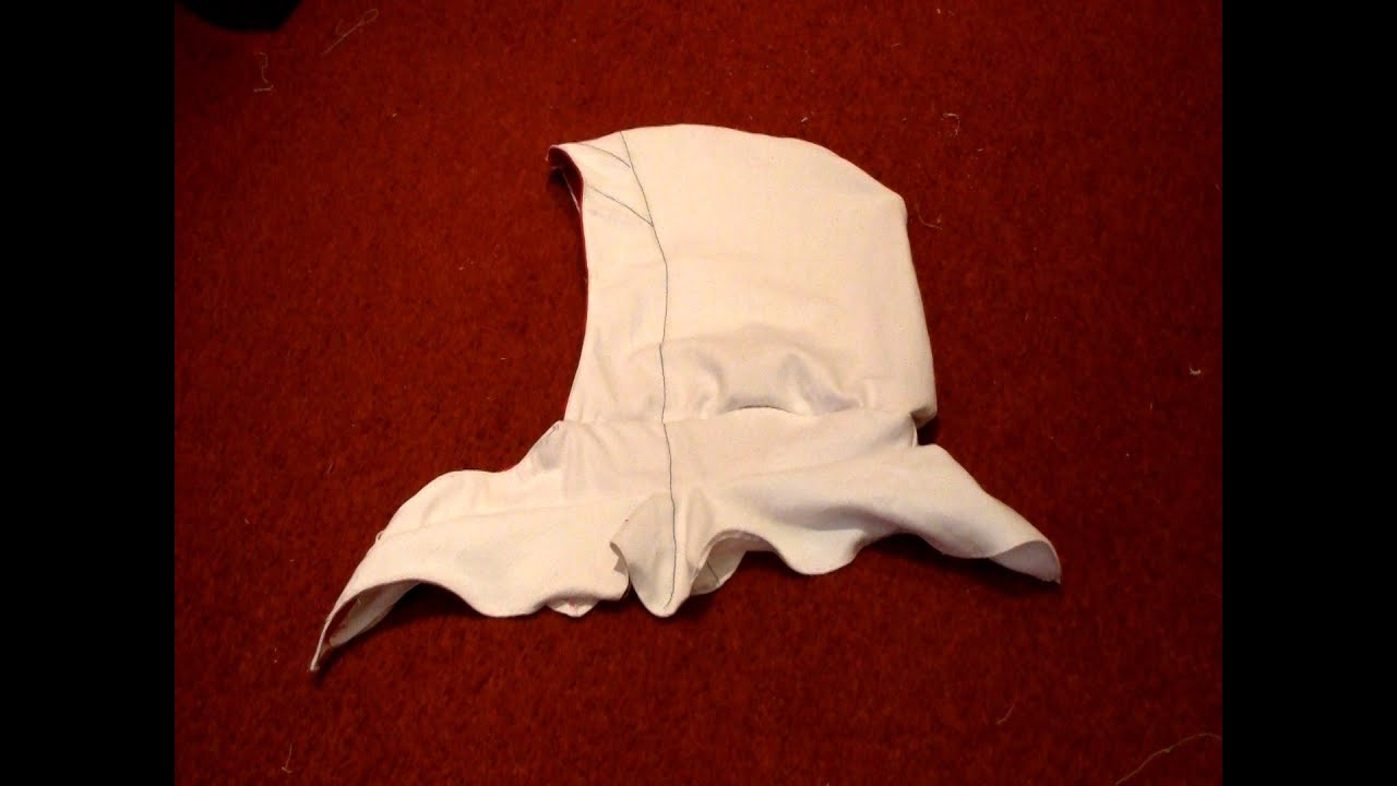 Ezio costume (ACB): top tunic & hood tutorial