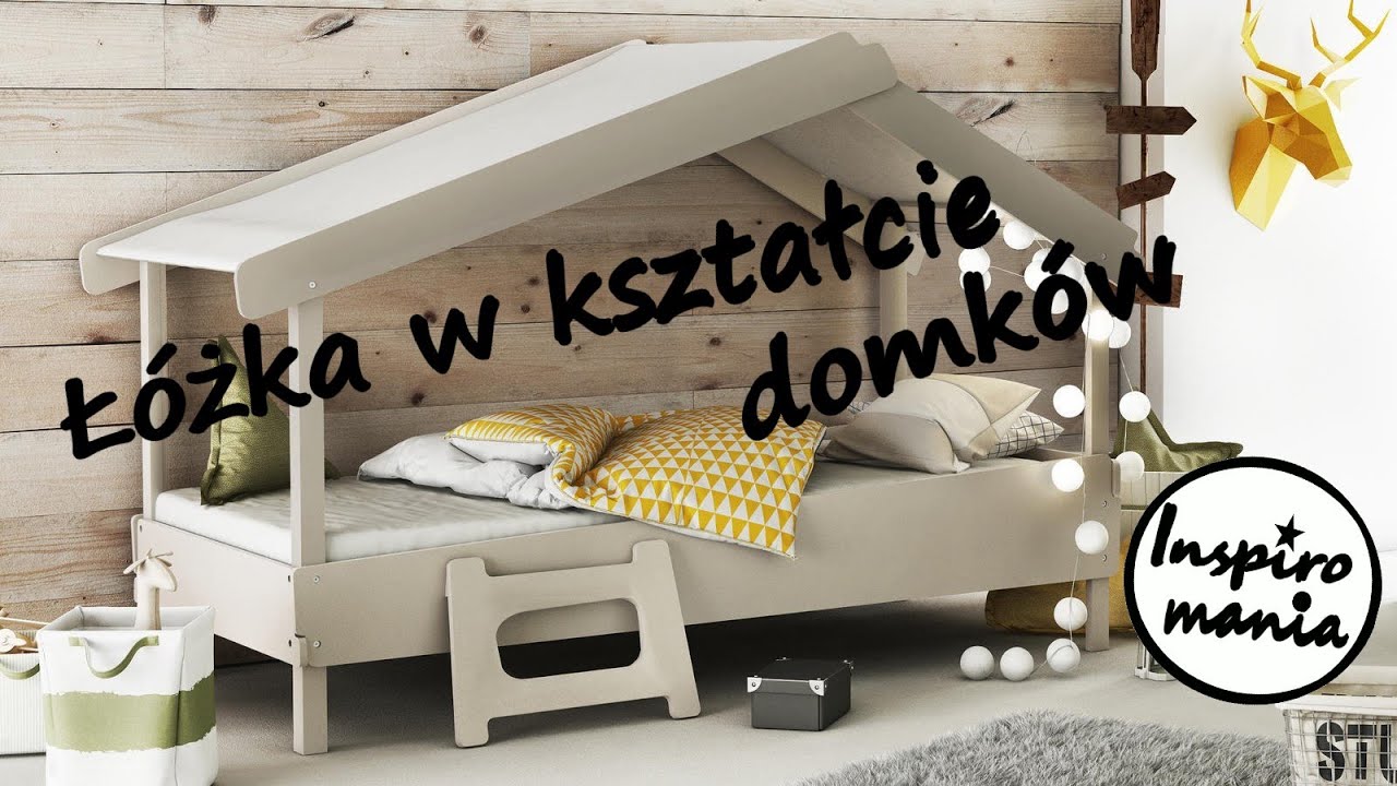 Łóżko w kształcie domka / Cattage bed