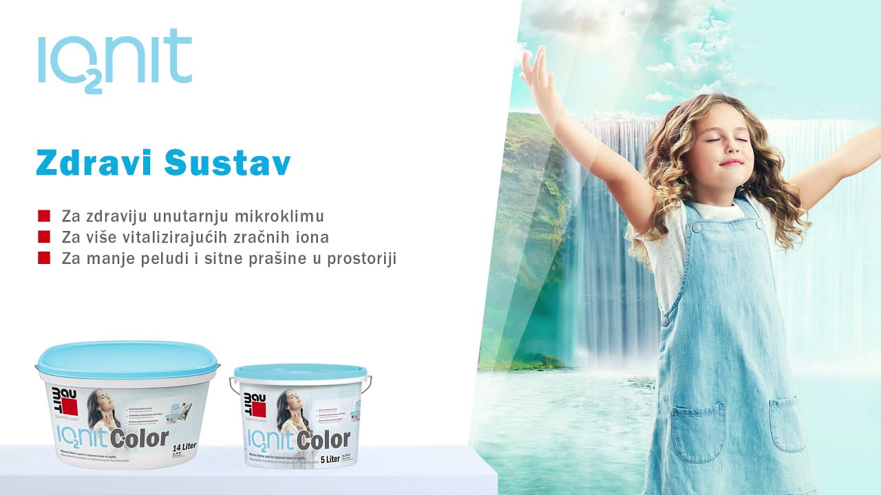 Baumit IonitColor - Bojenje starih zidova