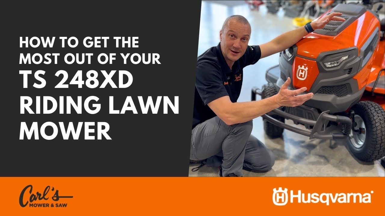 So you Own…A Husqvarna TS 248XD Tractor