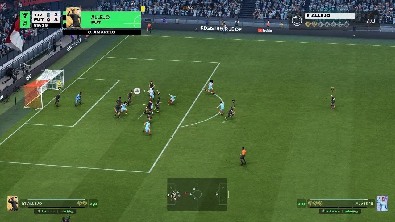 EA SPORTS FC 26 Que lançamento para o gol!!!