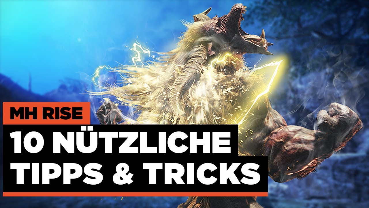 ⚔️ Diese 10 Tipps & Tricks kann jeder gebrauchen! – Monster Hunter Rise Guide Deutsch