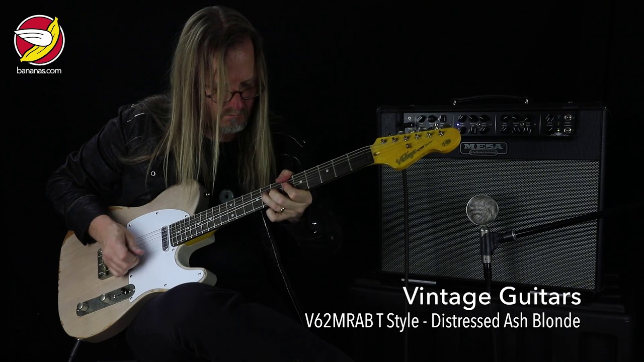 Vintage® Guitars T-Style Electric Guitars | Bananas at Large®