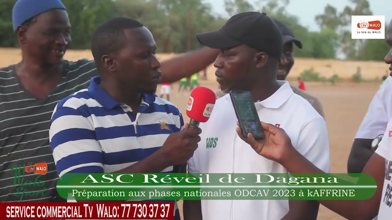 Qualification de l'ASC Réveil de Dagana aus phases nationales de l'ODCAV: Les préparatifs