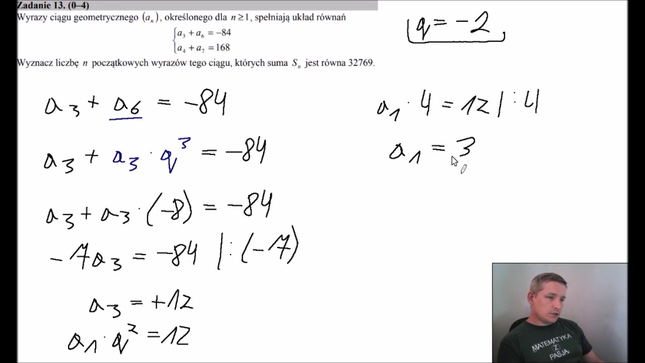 Matura z Matematyki 2018 Zadanie 13 Poziom Rozszerzony rozwiązania