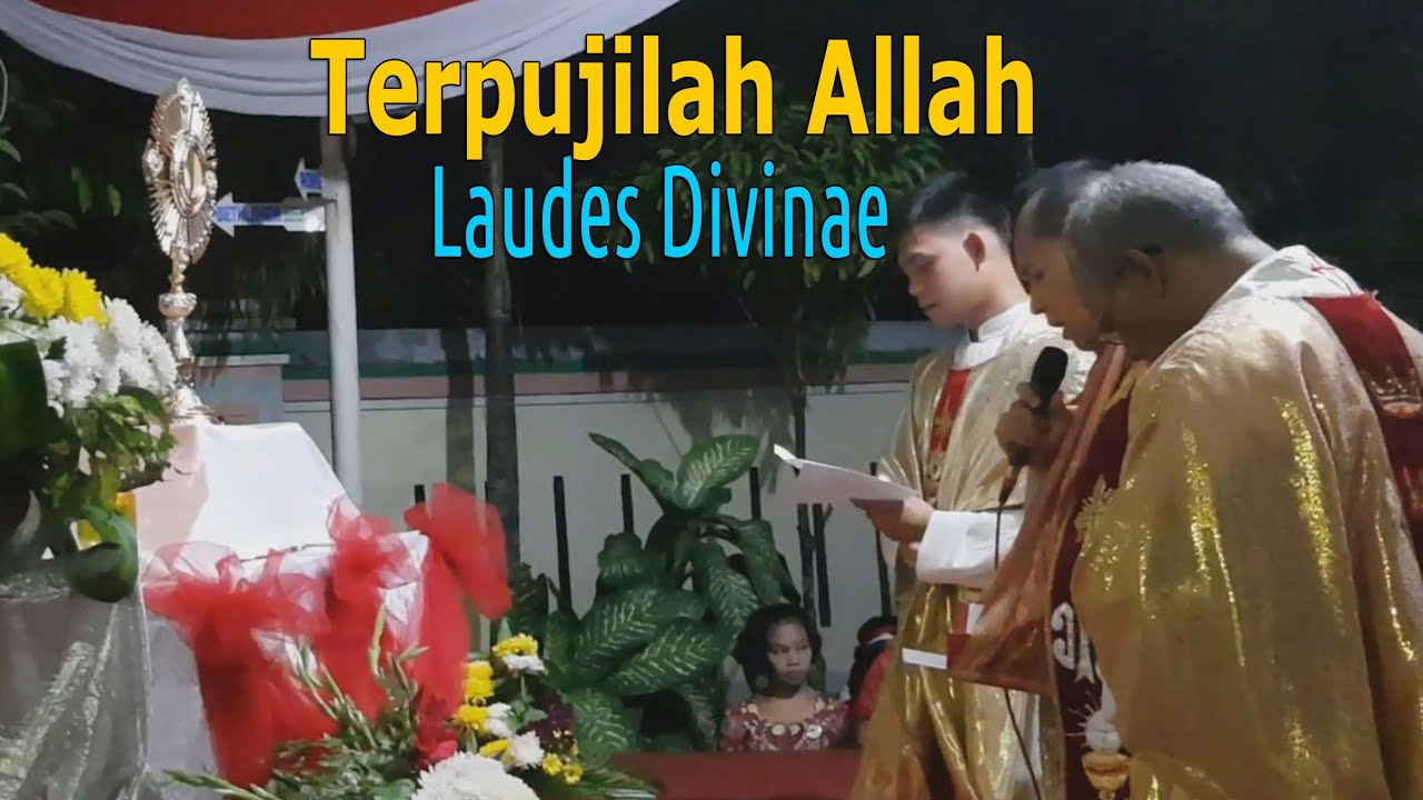 Doa Terpujilah Allah (Laudes Divinae)
