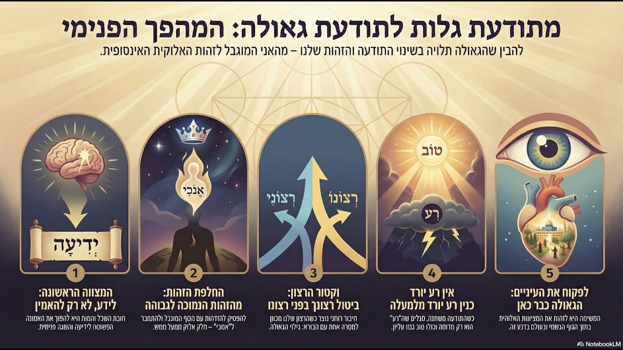 גאולה - הרצון הפנימי