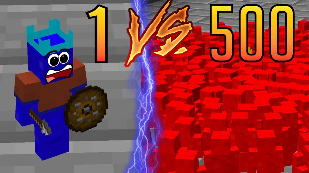 Can 1 OP King Defeat 500 Clay Soldiers? • Minecraft Clay Soldiers Mod Battle