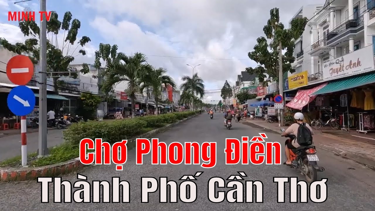 Chợ Phong Điền Huyện Phong Điền Thành Phố Cần Thơ Trên Đường Nguyễn Văn Cừ.