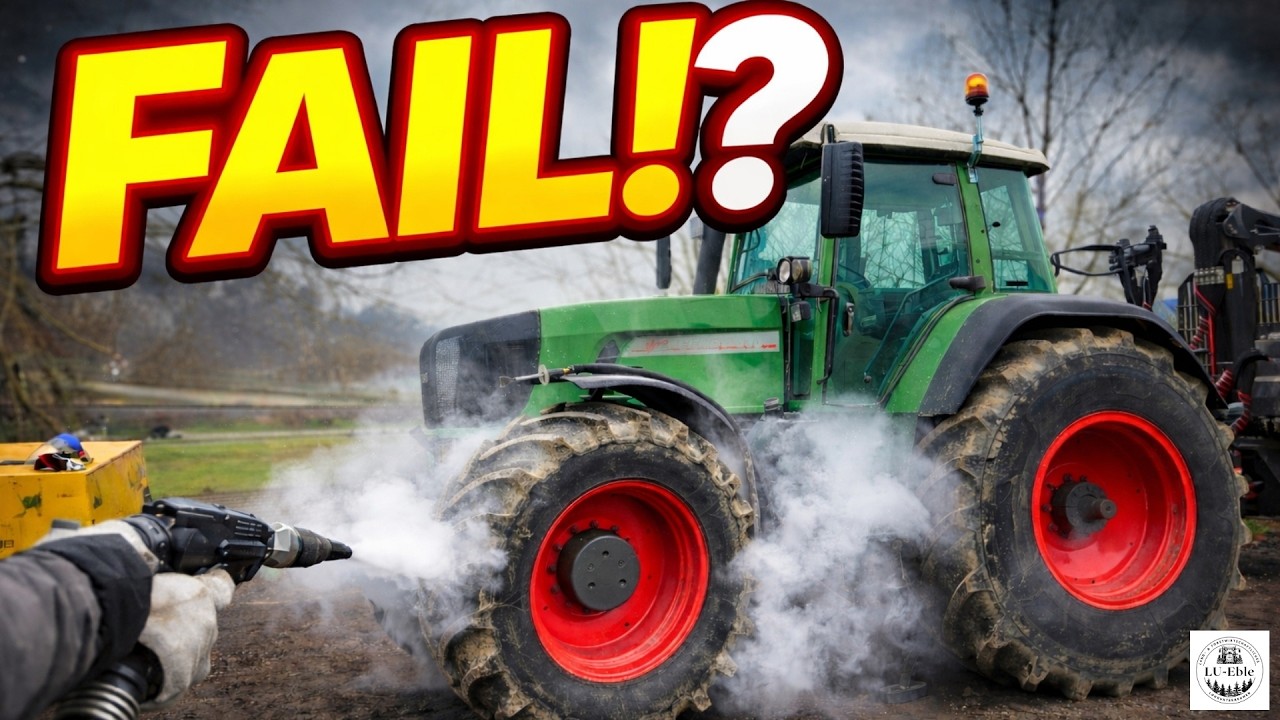 Kabine mit TROCKENEIS gereinigt – FAIL!? | & Kennzeichen am Rabaud wechseln