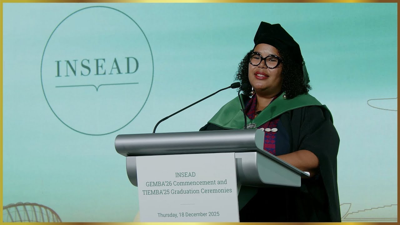 GEMBA'26 Class Speaker Address - Mélissa Trovoada