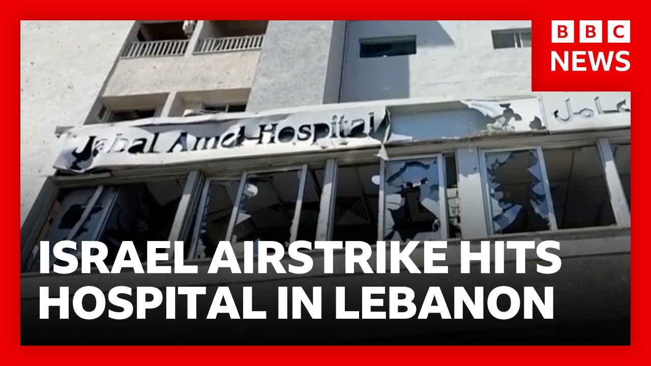 Israeli airstrike at hospital in Lebanon kills medical staff and injures 127 people | BBC News