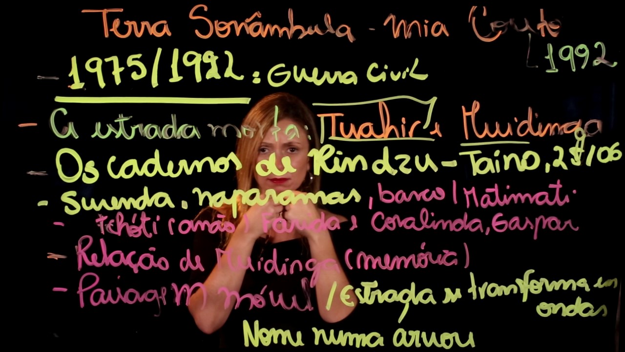TERRA SONÂMBULA   Mia Couto