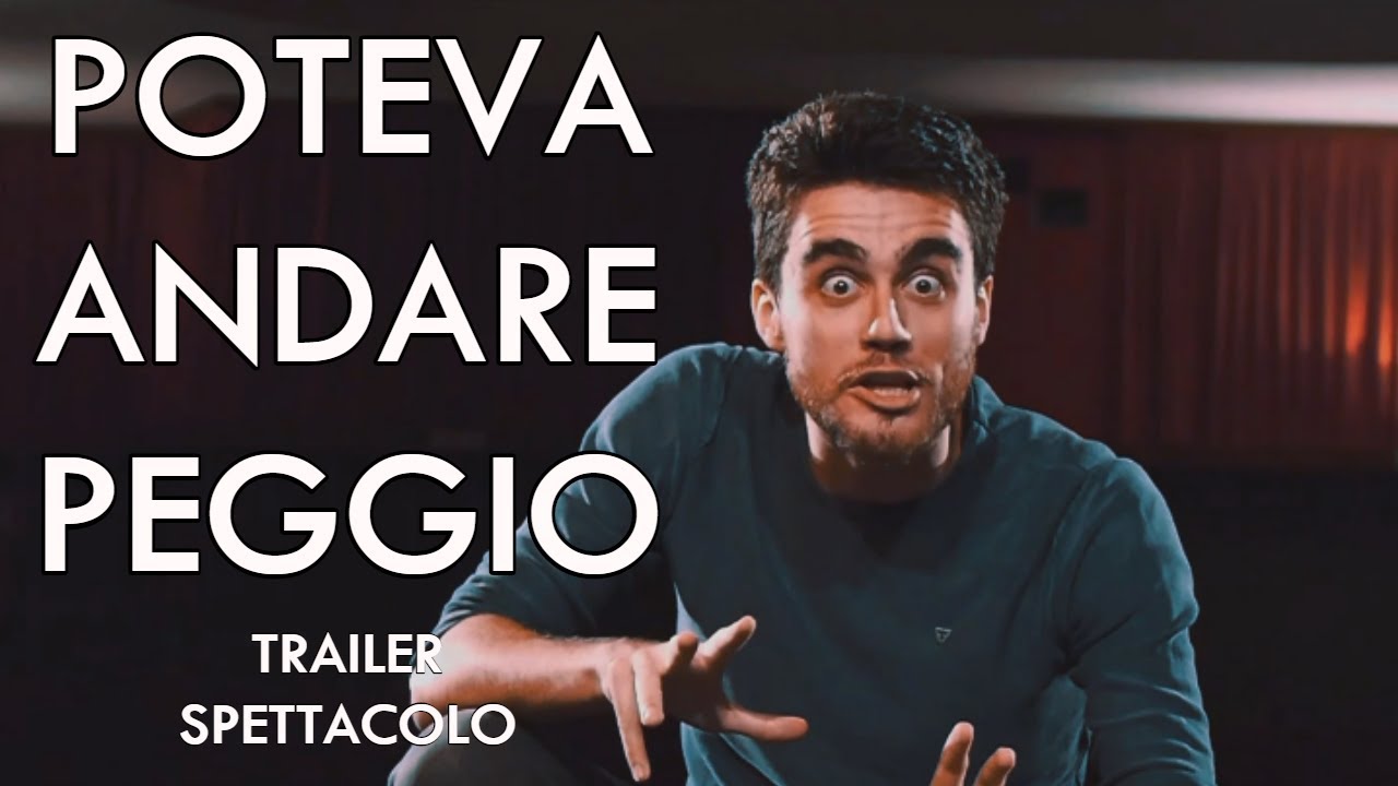 Poteva Andare Peggio -TRAILER SPETTACOLO di GioPizzi (STAND-UP COMEDY) Tour 2018