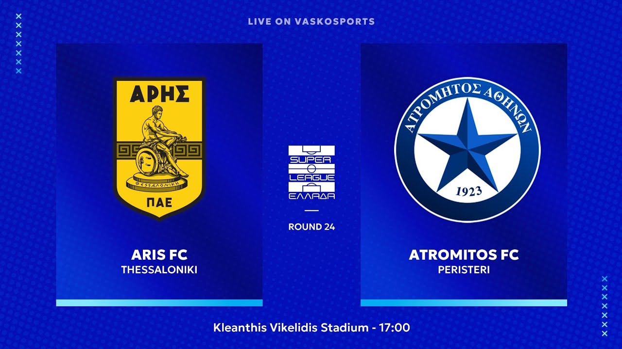 🔴 LIVE | &Alpha;&Rho;&Eta;&Sigma; - &Alpha;&Tau;&Rho;&Omicron;&Mu;&Eta;&Tau;&Omicron;&Sigma; | &Epsilon;&Lambda;&Lambda;&Eta;&Nu;&Iota;&Kappa;&Eta; SUPERLEAGUE | ARIS - ATROMITOS | 7/3/26