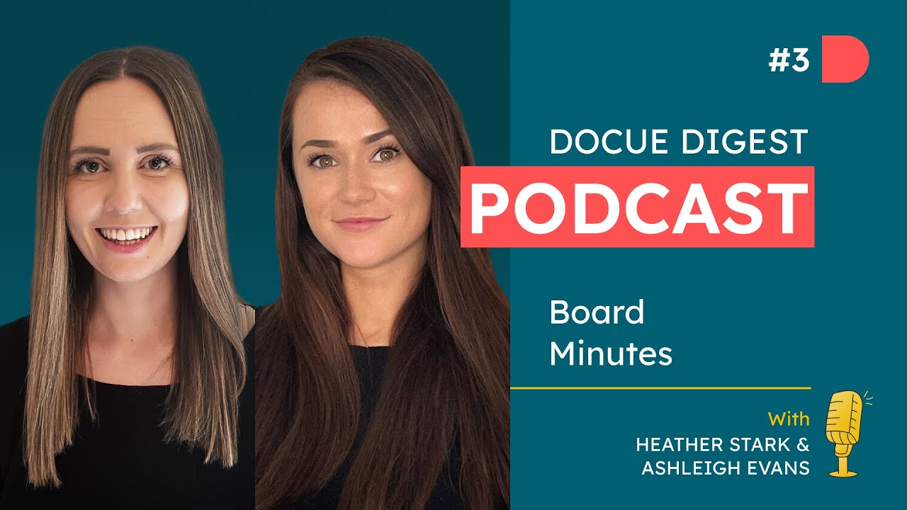 Docue Digest &ndash; Board Minutes